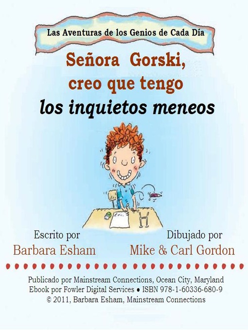 Title details for Senora Gorski, creo que tengo los inquietos meneos by Barbara Esham - Available
